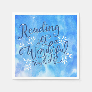 Boekenclub Leesgroep Literaire Quote Servet