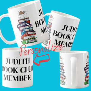 Boekenclub lid bookclub lezer lezen koffiemok