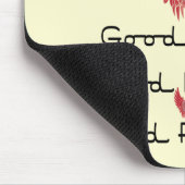 boekenclub met hartontwerp muismat (Hoek)