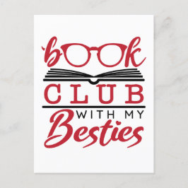 Boekenclub met Mijn Besties Briefkaart