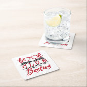 Boekenclub met Mijn Besties Kartonnen Onderzetters (Insitu)