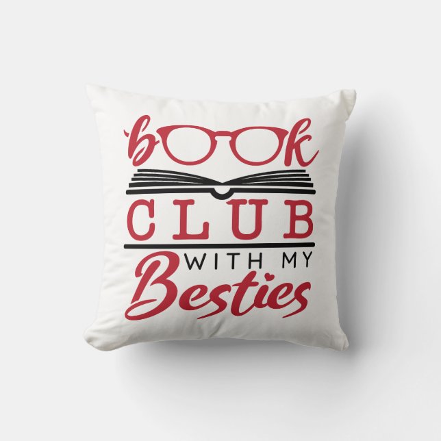 Boekenclub met Mijn Besties Kussen (Voorkant)