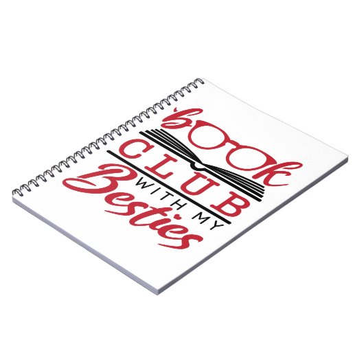 Boekenclub met Mijn Besties Notitieboek (Linkerzijde)