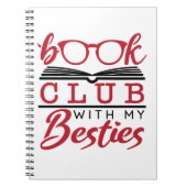 Boekenclub met Mijn Besties Notitieboek (Voorkant)