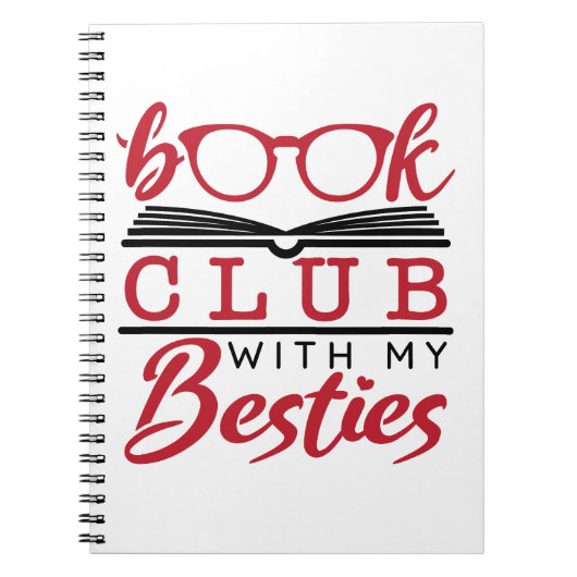 Boekenclub met Mijn Besties Notitieboek (Voorkant)