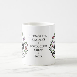 Boekenclub Naam Bloemlezing Lezen Skelet Cadeau Koffiemok