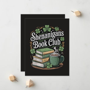 Boekenclub St. Patrick's Day Aankondiging