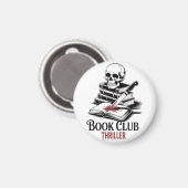 Boekenclub Thriller Magneet (Voorkant / Achterkant)