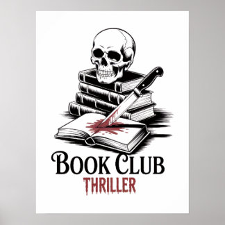 Boekenclub Thriller Poster