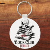 Boekenclub Thriller Sleutelhanger (Voorkant)