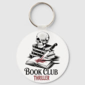 Boekenclub Thriller Sleutelhanger (Achterkant)