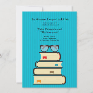 Boekenclub Uitnodiging