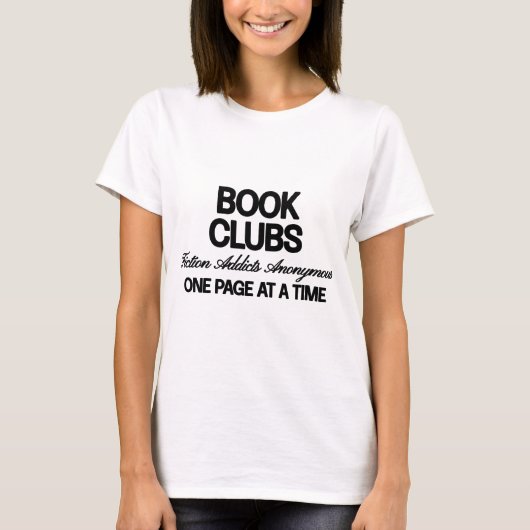 Boekenclubs T-shirt (Voorkant)