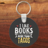 Boekendag en taco's sleutelhanger (Voorkant)