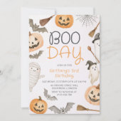 Boekendag Spooky Halloween Verjaardag Kaart (Voorkant)