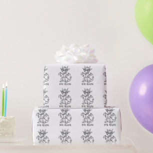Boekendragon Cadeaupapier