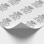 Boekendragon Cadeaupapier (Hoek)
