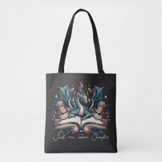 Boekendragontas 'Floral Fantasy' Tote Bag
