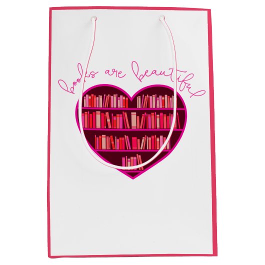 Boekenhart Medium Cadeauzakje (Voorkant)