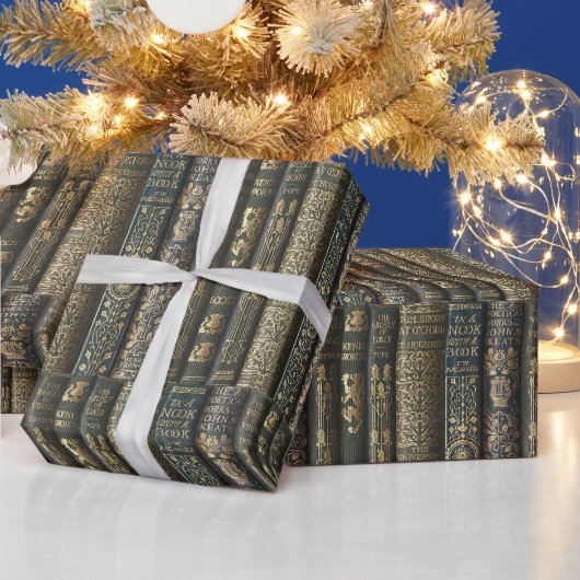 Boekenhoek Bibliofiel Cadeaupapier (Feestdagen)