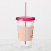 Boekenkast Acryl Drinkbeker (Rechts)