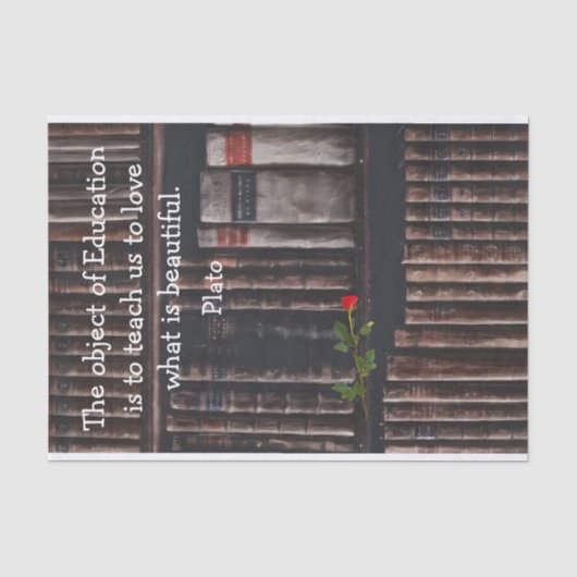 Boekenkast tissuepapier (Voorkant)