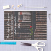 Boekenkast tissuepapier (Craft)
