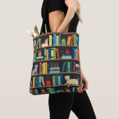Boekenkat Boeken Boekenkasten Tote Bag (Dichtbij)