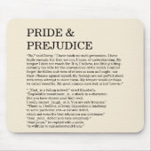  boekenknotering Jane Austen Muismat (Voorkant)