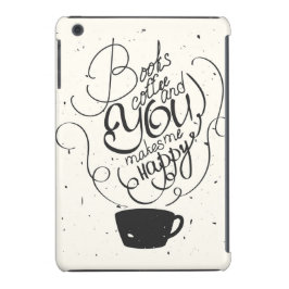 Boekenkoffie en jij maakt me gelukkig iPhone 13 hoesje