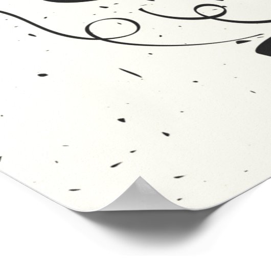 Boekenkoffie en jij maakt me gelukkig poster (Hoek)