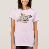  boekenkunst t-shirt (Voorkant)