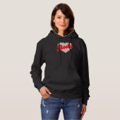 Boekenleeshart Hoodie (Voorkant volledig)