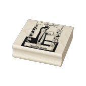 Boekenlegerex libris-stempel rubberstempel (Stempel)