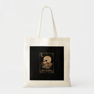 Boekenlezerkaart Pagan Goblincore Goth Occult Boek Tote Bag