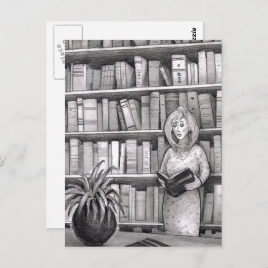 Boekenlezing Briefkaart (Voorkant / Achterkant)