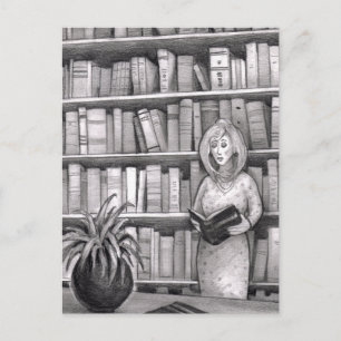 Boekenlezing Briefkaart