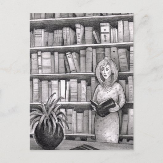 Boekenlezing Briefkaart (Voorkant)