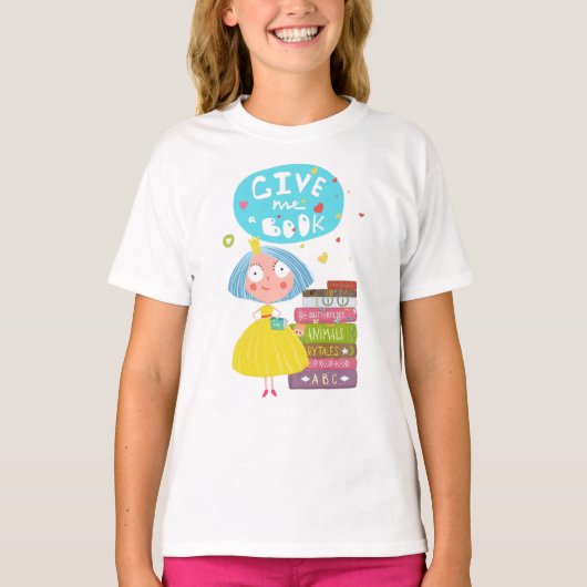 Boekenlezing T-shirt (Voorkant)