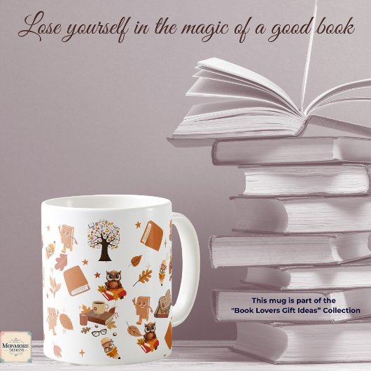 Boekenliefhebber 11oz koffiemok