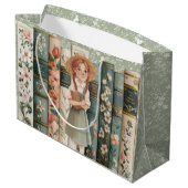 boekenliefhebber | Anne van Green Gables | Bloemen Groot Cadeauzakje (Achterkant Gekanteld)