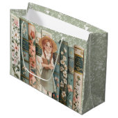 boekenliefhebber | Anne van Green Gables | Bloemen Groot Cadeauzakje (Voorkant Gekanteld)