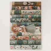 boekenliefhebber | Anne van Green Gables | Bloemen Legpuzzel (Verticaal)