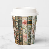 boekenliefhebber | Anne van Green Gables | Bloemen Papieren Bekers (Achterkant)