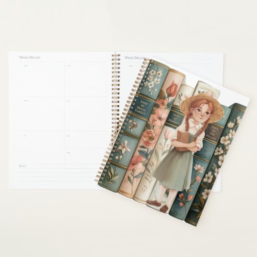boekenliefhebber | Anne van Green Gables | Bloemen Planner (Display)