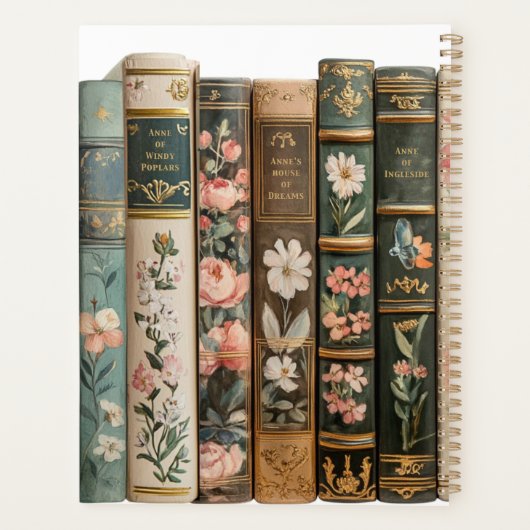 boekenliefhebber | Anne van Green Gables | Bloemen Planner (Achterkant)
