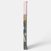 boekenliefhebber | Anne van Green Gables | Bloemen Samsung Galaxy Hoesje (Linkerkant)