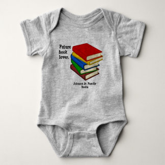 boekenliefhebber baby één stuk romper