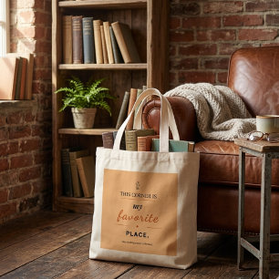 Boekenliefhebber boodschappentas grote tote bag