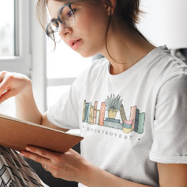 Boekenliefhebber Booktrovert T-shirt